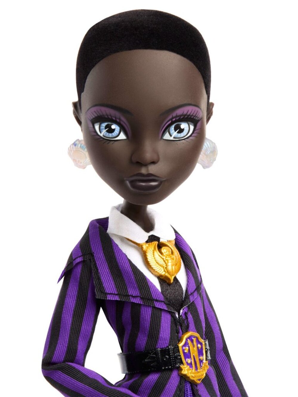 Monster High x Wednesday Collectible Doll, Bianca Barclay in Nevermore Academy U
